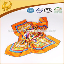 Women Fashion Large Square Twill Silk scarf 90*90